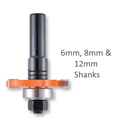 Bearing Guided Groovers with Metric Shanks