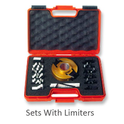 Cutter Head Sets with Limiters
