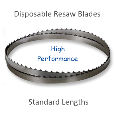 Disposable Resaw Blades (Standard Sizes)