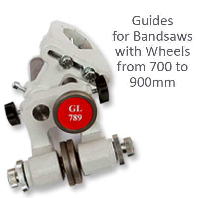 Guides for Bandsaws with wheels from 700 to 900mm