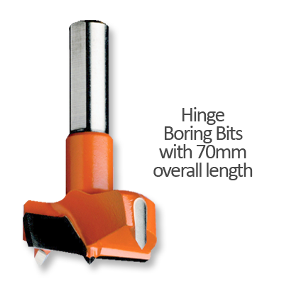 Hinge Boring Bits 70mm Overall Length