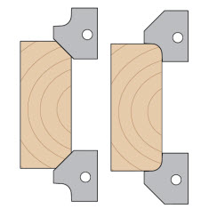 Edge Rounding and Chamfering Knives