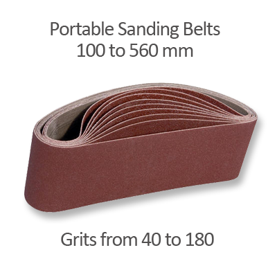 Portable Cloth Sanding Belts 100x560mm