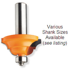 Roman Ogee Router Bits with Horizontal Step
