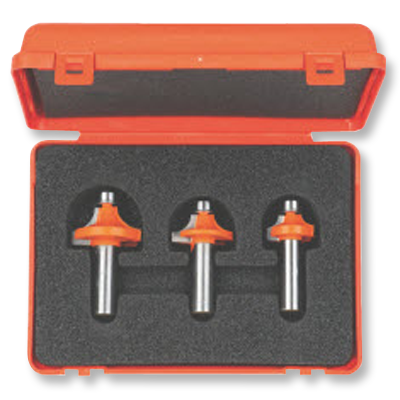 Roundover Router Cutter Sets