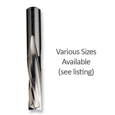 Solid Carbide Downcut Spiral Bits (3 Flute)