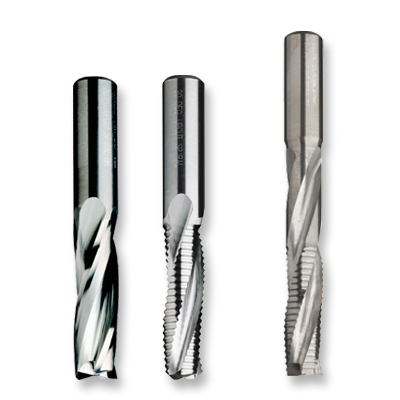 Solid Carbide Spirals for Deep Morticing & Locksets
