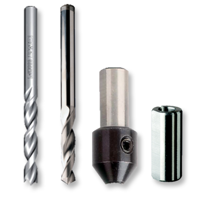 Solid Carbide Twist Drills, Adaptors and Bushings