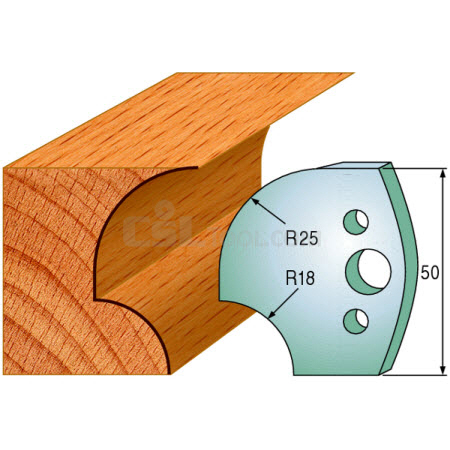 Pair of Universal Profile Knives 50 x 4mm 690.549
