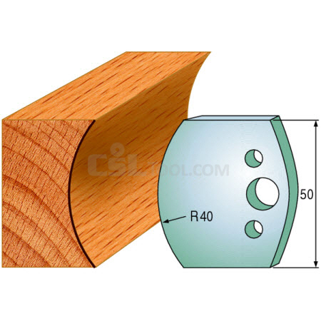 Pair of Universal Profile Knives 50 x 4mm 690.553