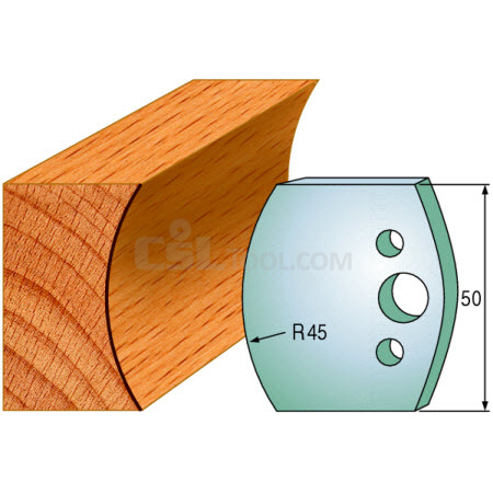 Pair of Universal Profile Knives 50 x 4mm 690.554