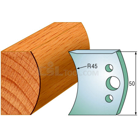 Pair of Universal Profile Knives 50 x 4mm 690.556