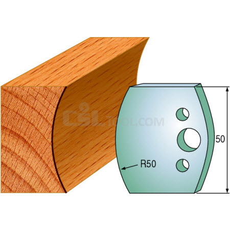 Pair of Universal Profile Knives 50 x 4mm 690.560