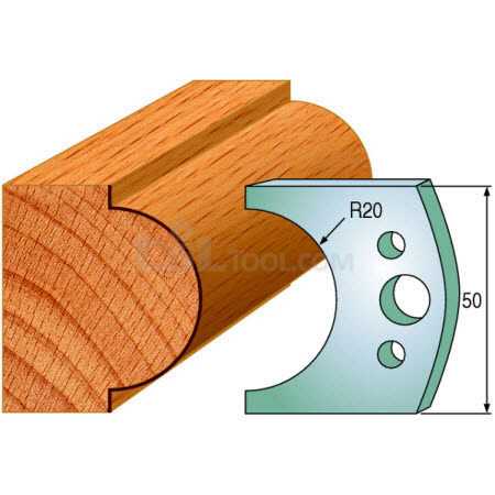 Pair of Universal Profile Knives 50 x 4mm 690.562