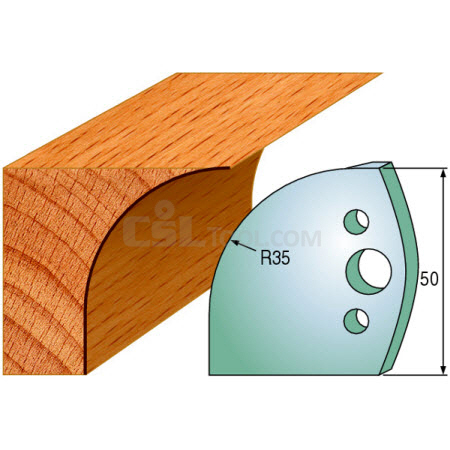 Pair of Universal Profile Knives 50 x 4mm 690.564