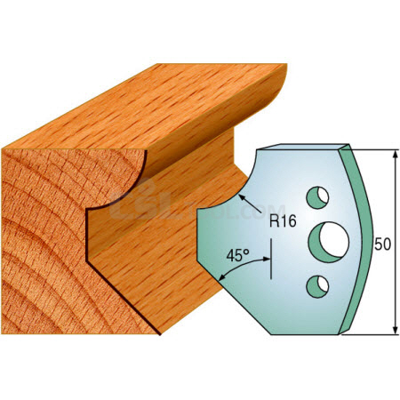 Pair of Universal Profile Knives 50 x 4mm 690.569