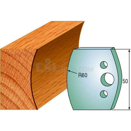 Pair of Universal Profile Knives 50 x 4mm 690.574