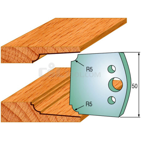 Pair of Universal Profile Knives 50 x 4mm 690.579