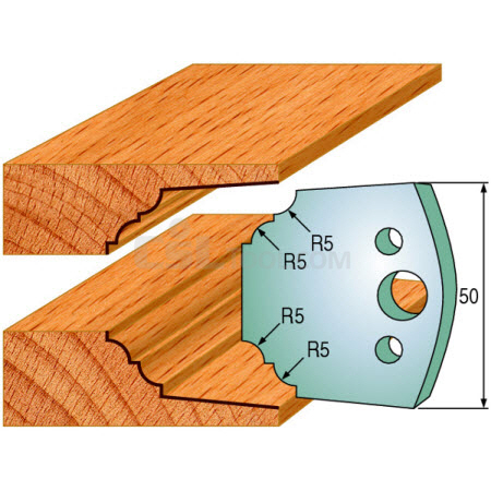 Pair of Universal Profile Knives 50 x 4mm 690.580