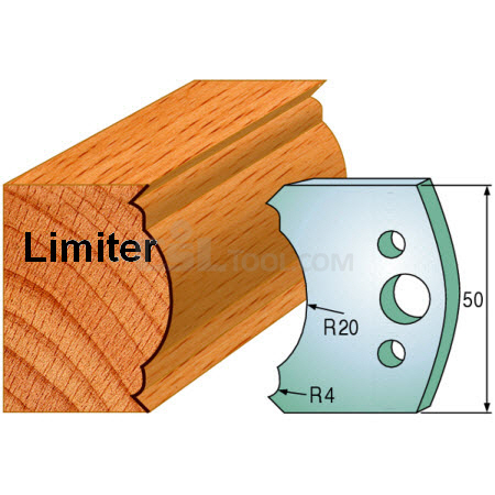Pair of Universal Profile Limiters 50 x 4mm 691.507
