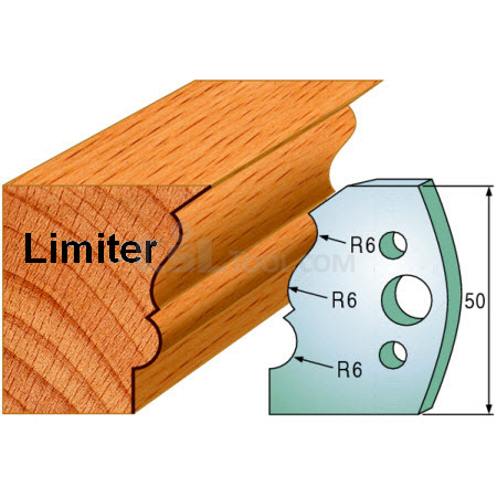 Pair of Universal Profile Limiters 50 x 4mm 691.509