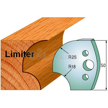 Pair of Universal Profile Limiters 50 x 4mm 691.549