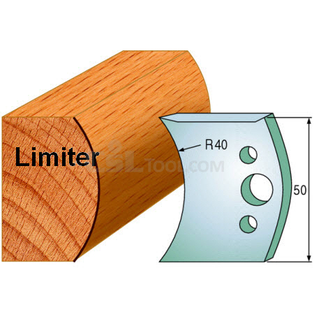 Pair of Universal Profile Limiters 50 x 4mm 691.555