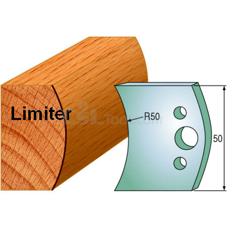 Pair of Universal Profile Limiters 50 x 4mm 691.559