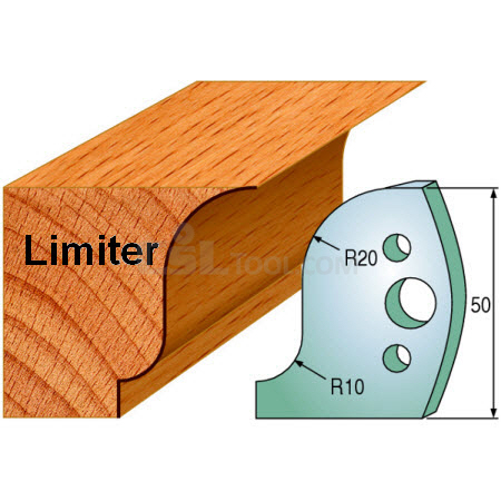 Pair of Universal Profile Limiters 50 x 4mm 691.570