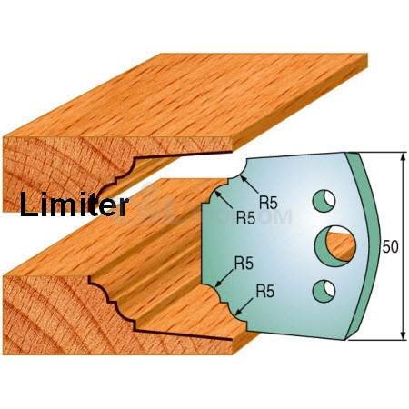 Pair of Universal Profile Limiters 50 x 4mm 691.580