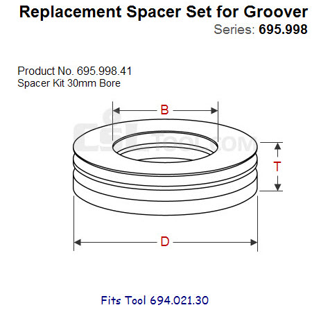 Shim Sets for Spindle Tool 695.998.41