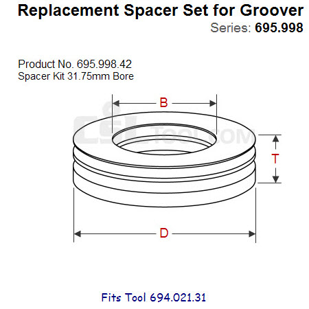 Shim Sets for Spindle Tool 695.998.42