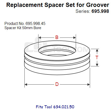 Shim Sets for Spindle Tool 695.998.45