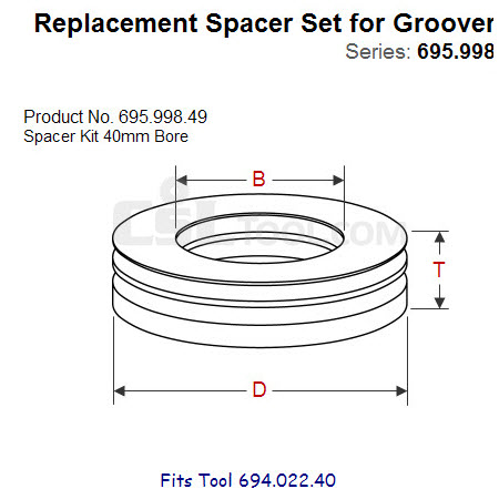 Shim Sets for Spindle Tool 695.998.49