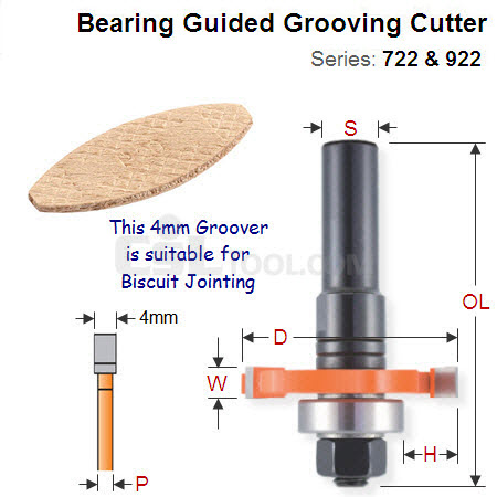Premium Quality Grooving (Slot) Cutter Bit 922.340.11B