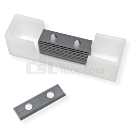 Box of 10 Reversable Carbide Knives 29.5 x 9 x 1.5 with 4 Cutting Edges