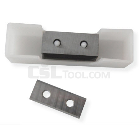 Box of 10 Reversable Carbide Knives 30 x 12 x 1.5mm with 2 Cutting Edges