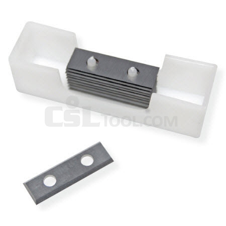 Box of 10 Reversable Carbide Knives 49.5 x 8 x 1.5 with 4 Cutting Edges