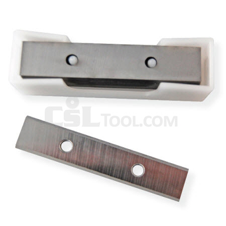 Box of 10 Reversable Carbide Knives 60 x 12 x 1.5mm with 2 Cutting Edges