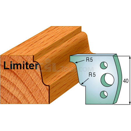 Pair of Universal Profile Limiters 40 x 4mm 691.031