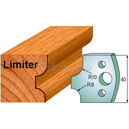 Pair of Universal Profile Limiters 40 x 4mm 691.040