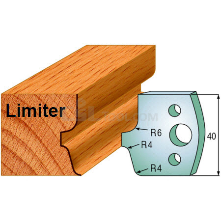 Pair of Universal Profile Limiters 40 x 4mm 691.041