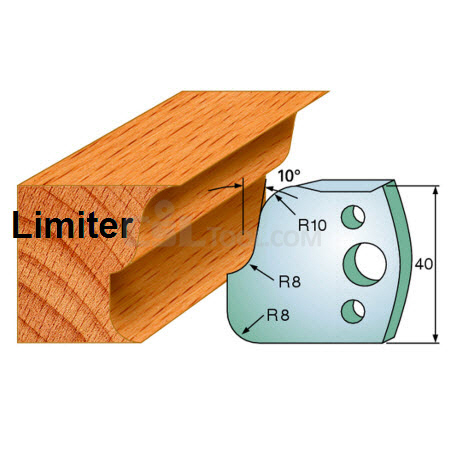 Pair of Universal Profile Limiters 40 x 4mm 691.059