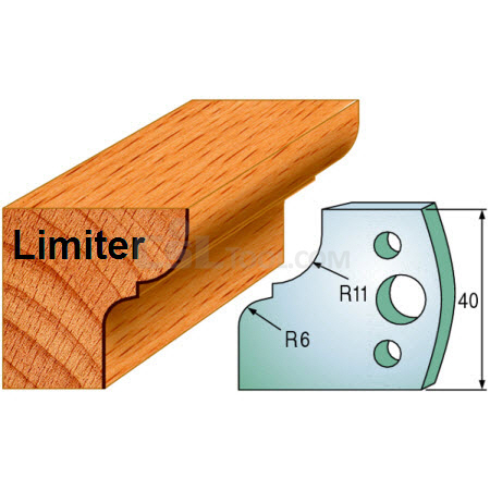 Pair of Universal Profile Limiters 40 x 4mm 691.112