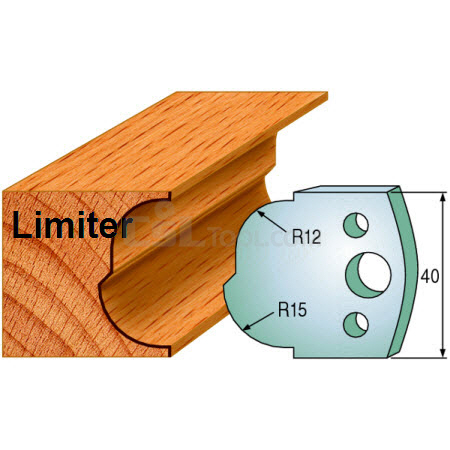 Pair of Universal Profile Limiters 40 x 4mm 691.115