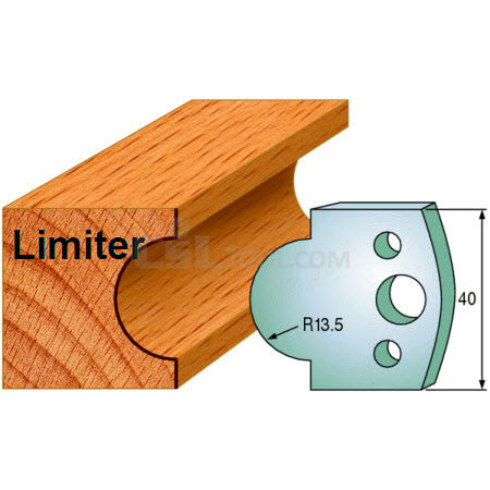 Pair of Universal Profile Limiters 40 x 4mm 691.118