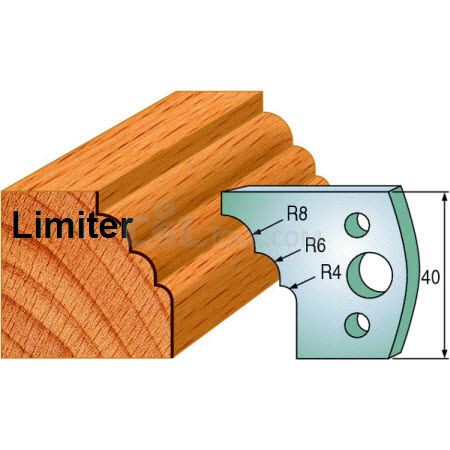 Pair of Universal Profile Limiters 40 x 4mm 691.133