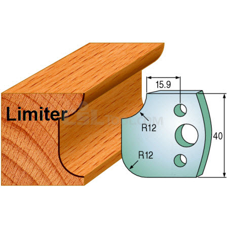 Pair of Universal Profile Limiters 40 x 4mm 691.176