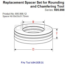 Shim Sets for Spindle Tool 695.998.12