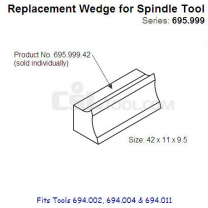 42mm Wedge for Spindle Tool 695.999.42